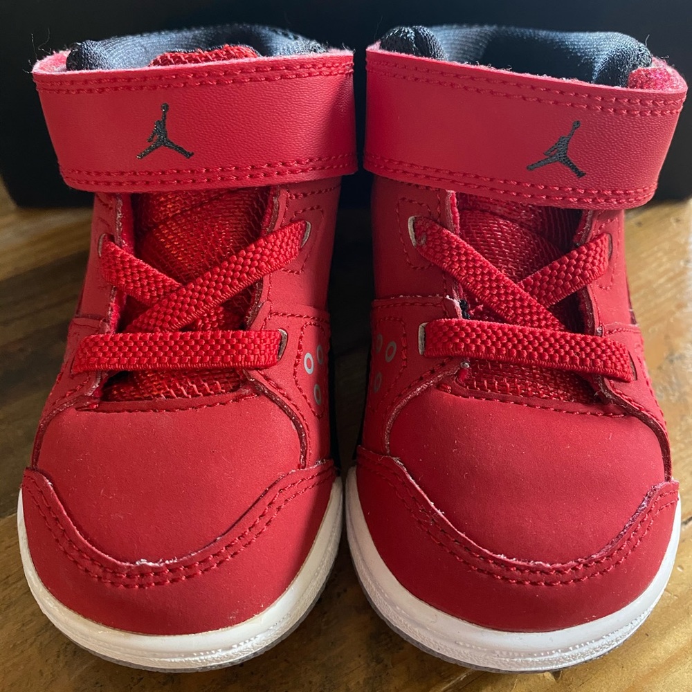 JORDAN FLIGHT ORIGIN GYM RED/CEMENT GREY